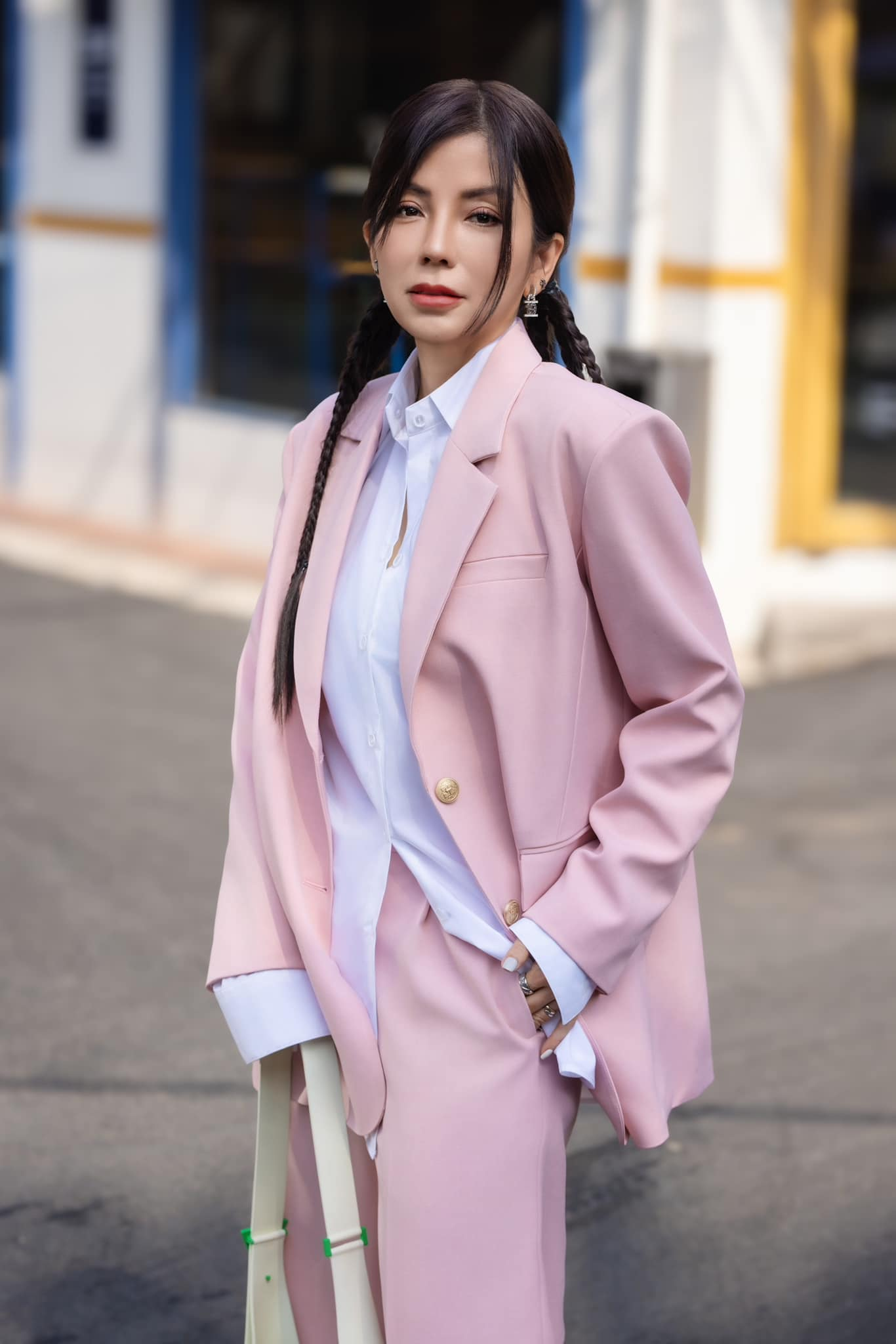 Chị Ngô Kim Thoa - nhà sáng lập và chủ sở hữu thương hiệu thời trang Angela Ngo.