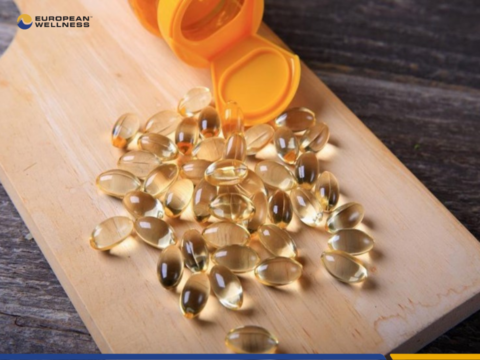 Vitamin E có chiết xuất màu vàng nhạt và thường ở dạng chất lỏng
