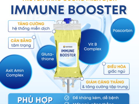 Công dụng của liệu pháp tăng cường miễn dịch Immune Booster